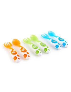 MUNCHKIN MULTI-COLOURED FORKS AND SPOONS - Εικόνα 2