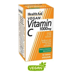 Health Aid Vitamin C 1000 mg vegan 30 tabs