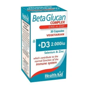 Health Aid Beta Glucan Complex 30 vcaps