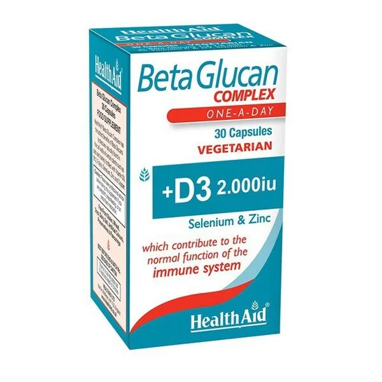 Health Aid Beta Glucan Complex 30 vcaps