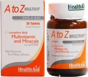 Health Aid A to Z Multivit 30 tabs - Εικόνα 3