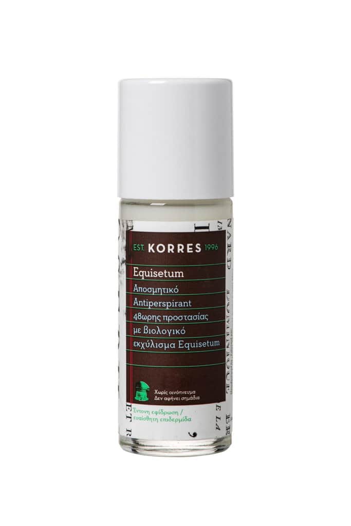 KORRES EQUISETUM Αποσμητικό 48ωρης Προστασίας με άρωμα