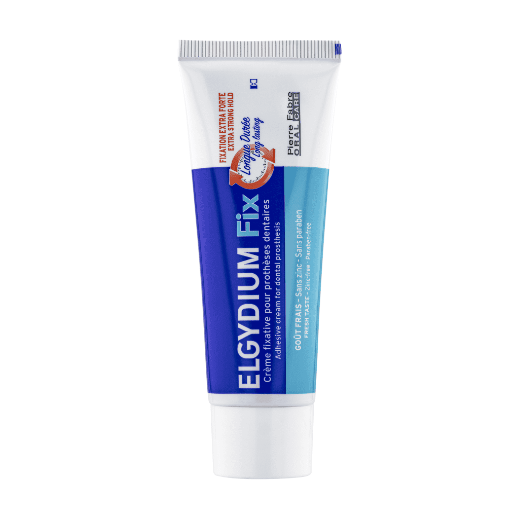 ELGYDIUM Fix Extra Strong Hold - Στερεωτική κρέμα για τεχνητές οδοντοστοιχίες 45ml
