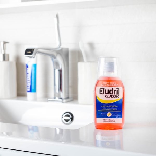 Eludril Classic -Στοματικό διάλυμα για καταπραϋντική και βακτηριακή προστασία 500ml