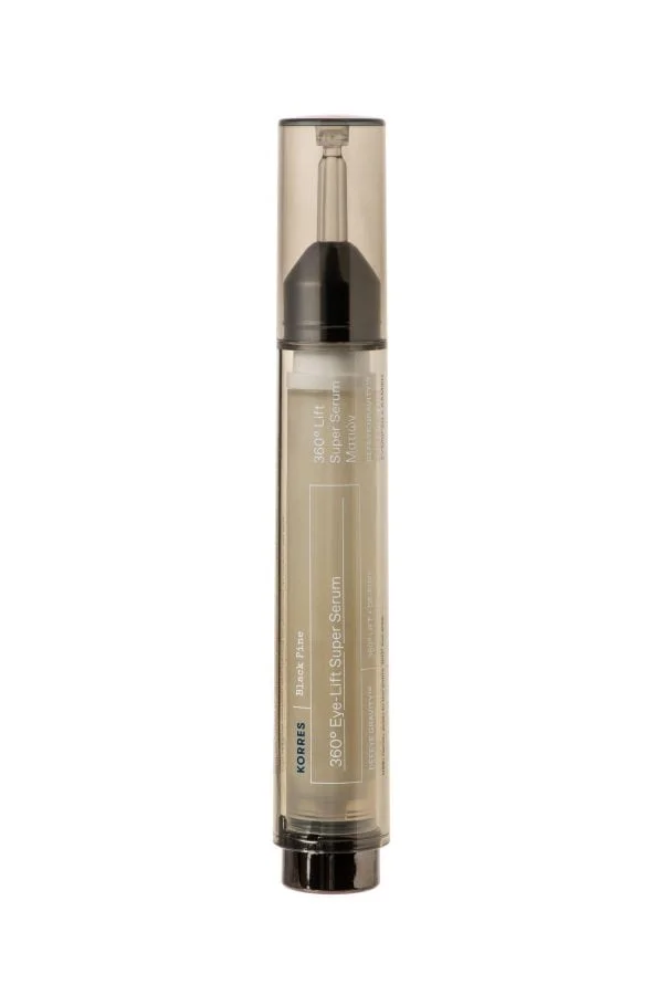 KORRES ΜΑΥΡΗ ΠΕΥΚΗ 4D 360° Lift Super Serum Ματιών 15ml