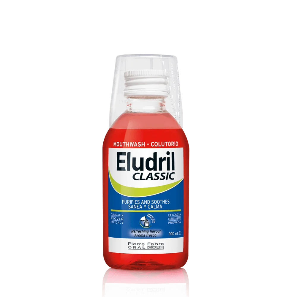 Eludril Classic Στοματικό Διάλυμα για προστασία των ούλων 200ml