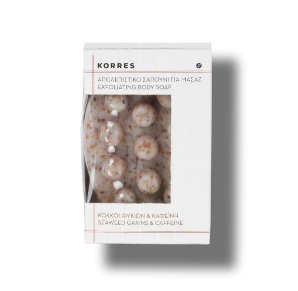 KORRES Απολεπιστικό Σαπούνι Σώματος Για Μασάζ Με Κόκκους Φυκιών & Καφεΐνη