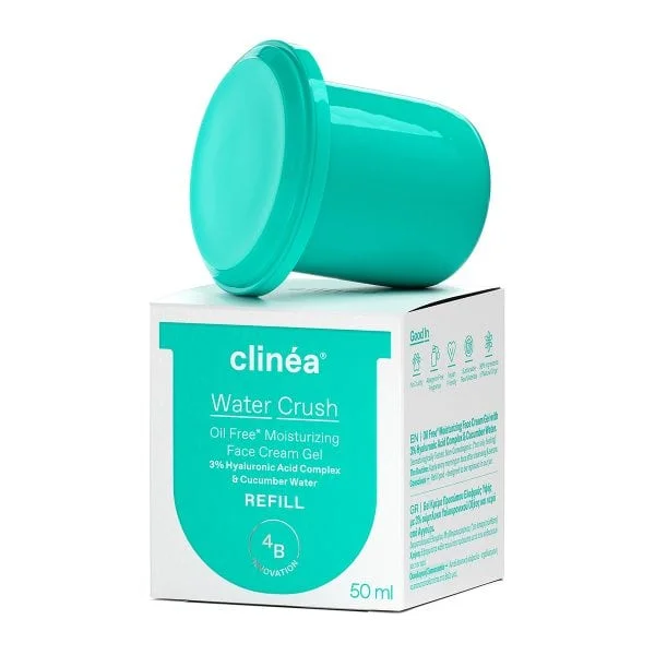 Clinéa Water Crush Refill 50 ml - Ενυδατική Κρέμα-Gel Προσώπου Ελαφριάς Υφής