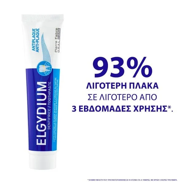 ELGYDIUM Antiplaque - Οδοντόκρεμα 75ml