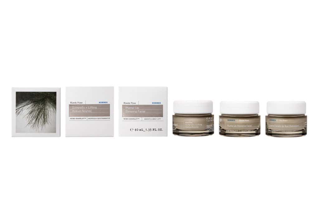 KORRES ΜΑΥΡΗ ΠΕΥΚΗ 4D Κρέμα Νύχτας για Σύσφιγξη + Lifting 40ml