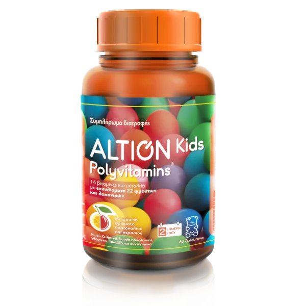 ALTION KIDS POLYVITAMINS 60 ζελεδάκια