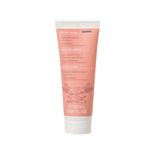 KORRES Baby Wash & Dress Μπλουζάκι + Παντελόνι 100% Οργανικό Βαμβάκι