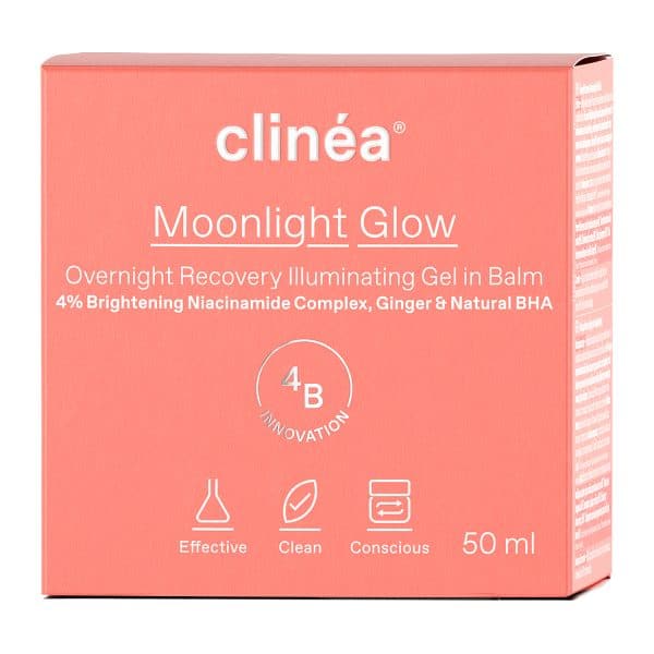 Clinéa Moonlight Glow 50ml - Gel Κρέμα Νύχτας Λάμψης και Αναζωογόνησης