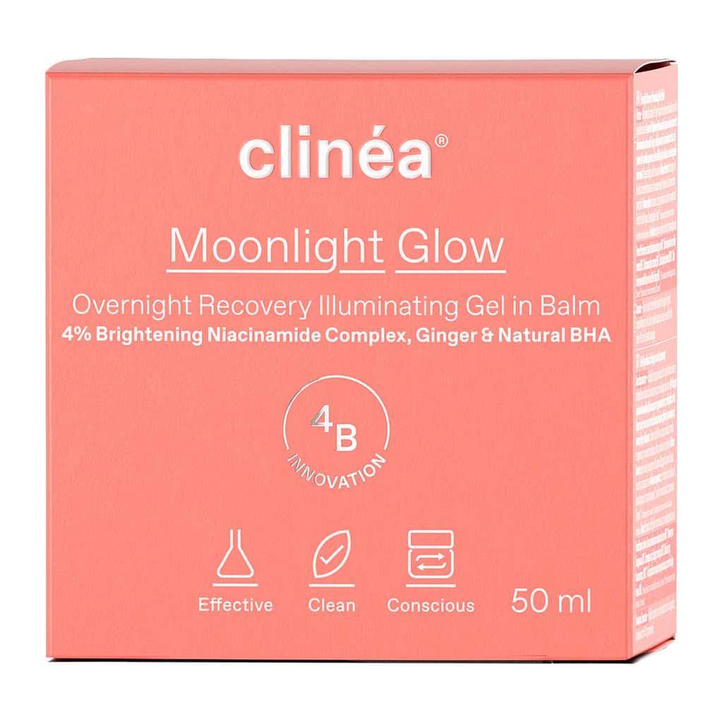 Clinéa Moonlight Glow 50ml - Gel Κρέμα Νύχτας Λάμψης και Αναζωογόνησης - Εικόνα 4