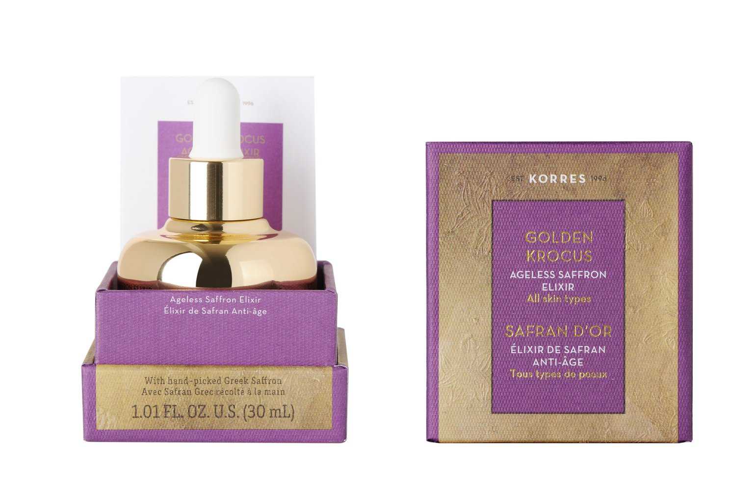 KORRES Χρυσός Κρόκος Ελιξήριο Νεότητας  30ml - Εικόνα 3