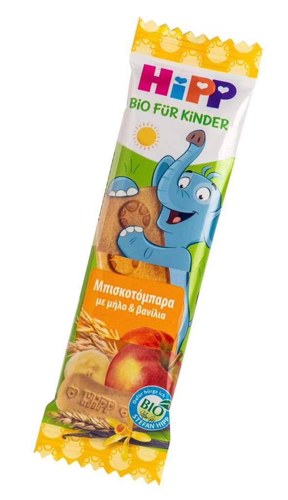 Mπισκοτόμπαρα με μήλο & βανίλια