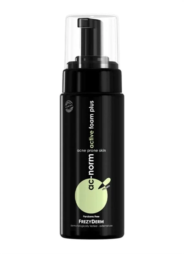 AC-NORM ACTIVE FOAM PLUS Αφρός καθαρισμού προσώπου για λιπαρό δέρμα