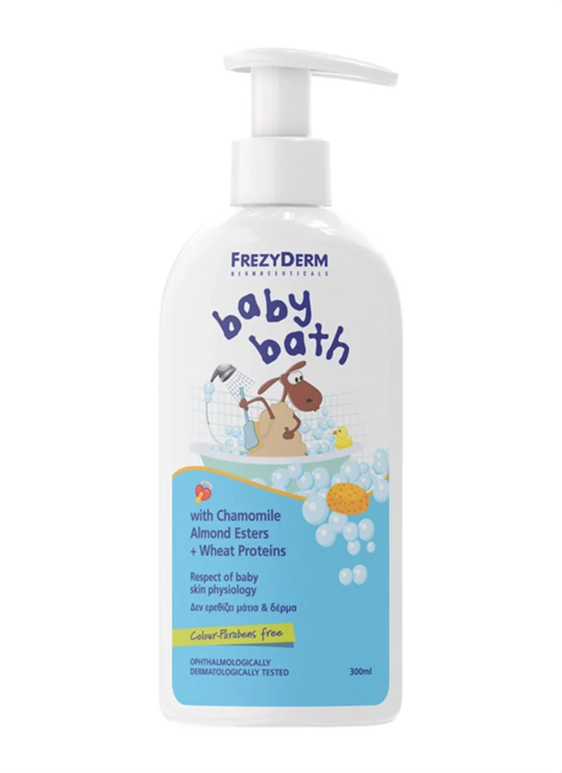 Frezyderm BABY BATH - Βρεφικό Αφρόλουτρο 200+100ml free