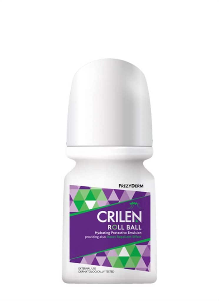 Crilen Roll Ball Ενυδατικό γαλάκτωμα & με εντομοαπώθηση