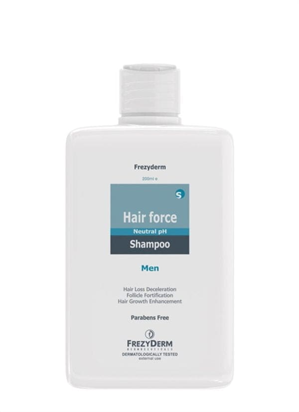 Frezyderm HAIR FORCE SHAMPOO MEN Σαμπουάν για την Ανδρική Τριχόπτωση
