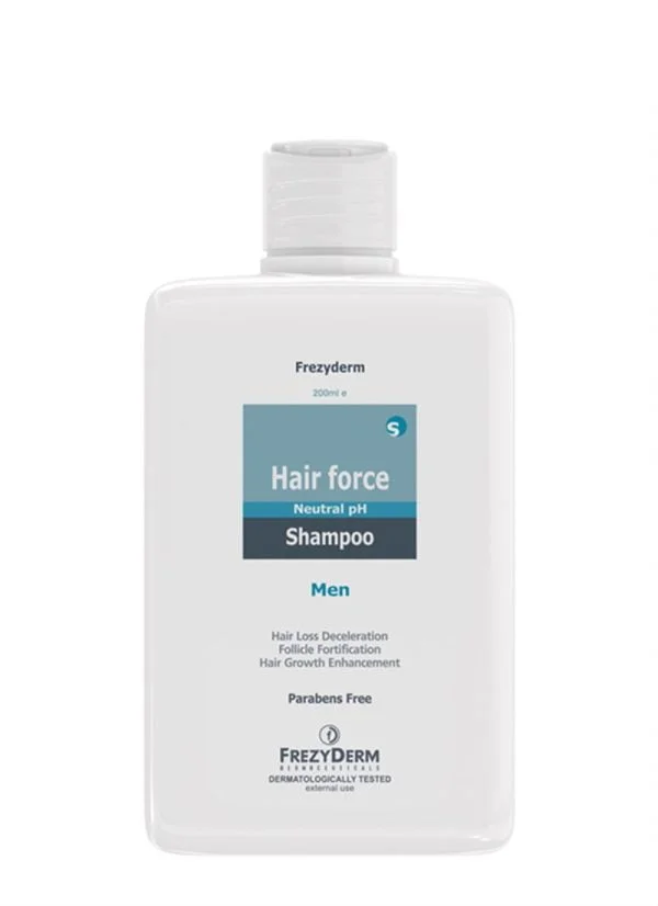 Frezyderm HAIR FORCE SHAMPOO MEN Σαμπουάν για την Ανδρική Τριχόπτωση