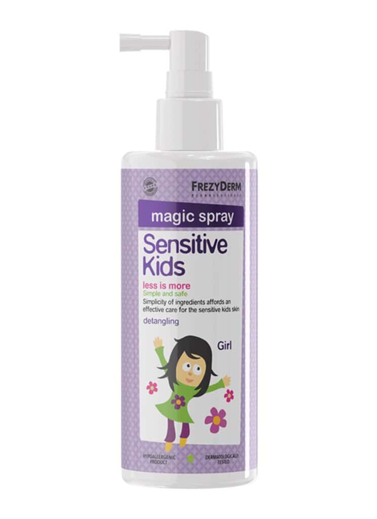 Frezyderm SENSITIVE KIDS MAGIC SPRAY Παιδικό Σπρέι για Ξέμπλεγμα Μαλλιών