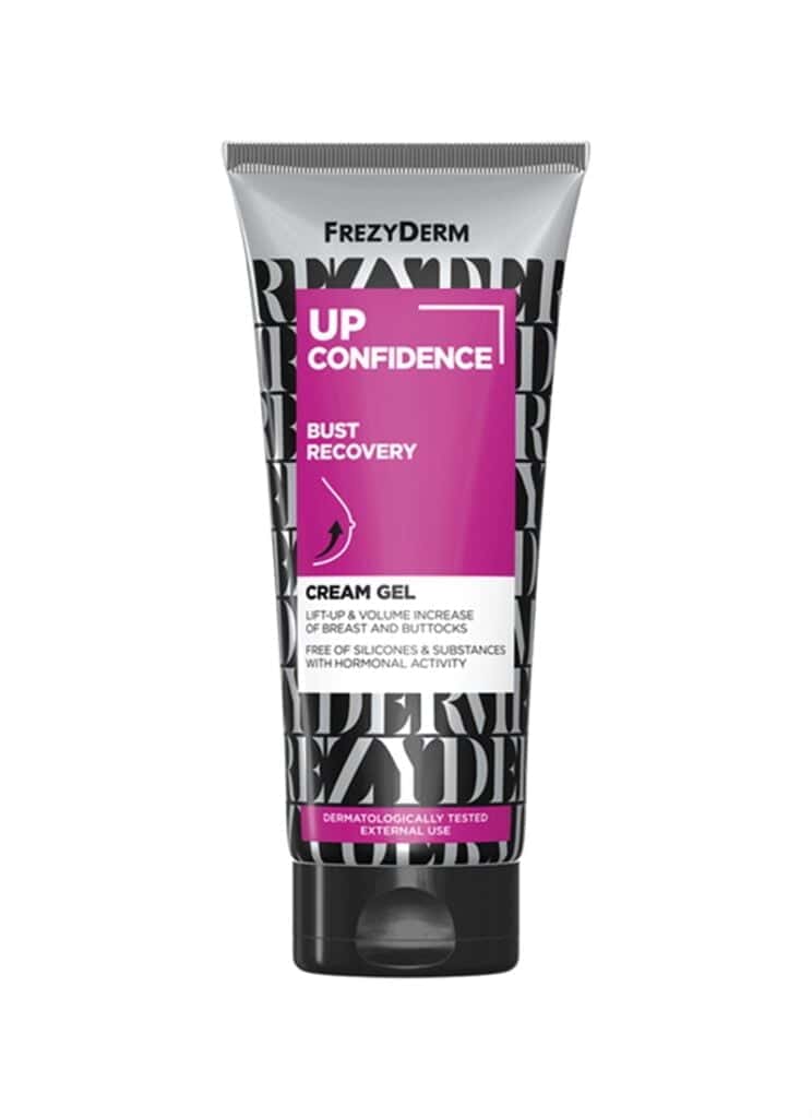Frezyderm UP CONFIDENCE BUST RECOVERY CREAM GEL- Ανόρθωση και αύξηση όγκου στήθους και γλουτών
