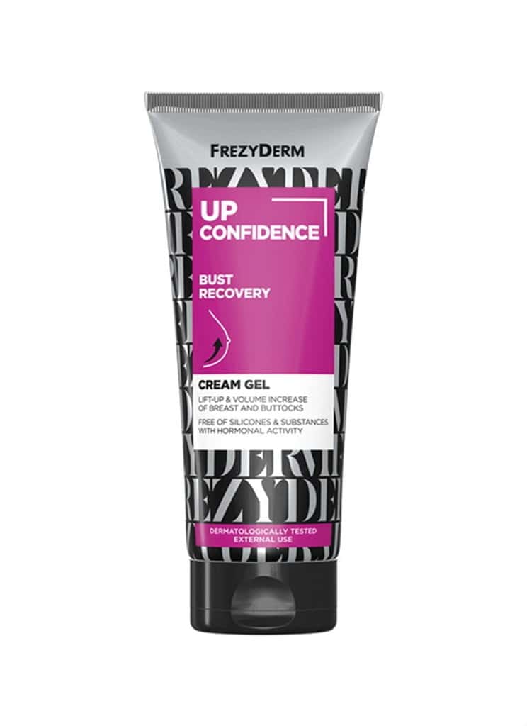 Frezyderm UP CONFIDENCE BUST RECOVERY CREAM GEL- Ανόρθωση και αύξηση όγκου στήθους και γλουτών