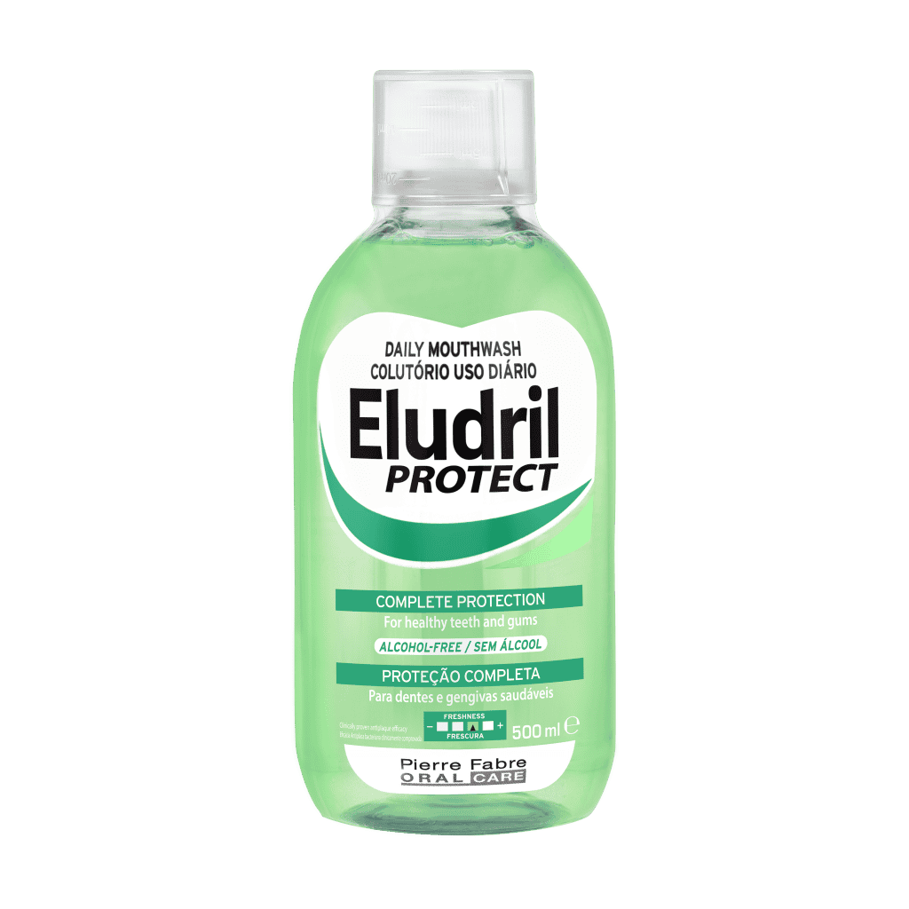 Elgydium Eludril Protect Καθημερινό Στοματικό Διάλυμα για Ολοκληρωμένη Προστασία 500ml