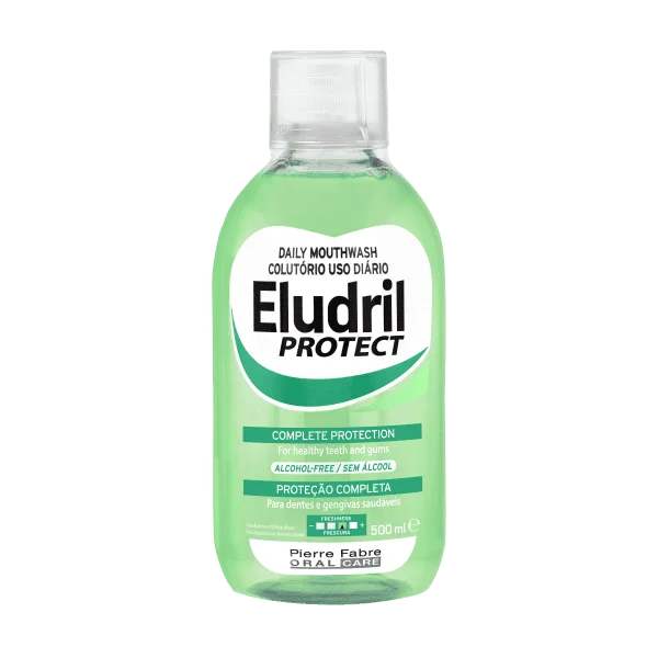 Elgydium Eludril Protect Καθημερινό Στοματικό Διάλυμα για Ολοκληρωμένη Προστασία 500ml