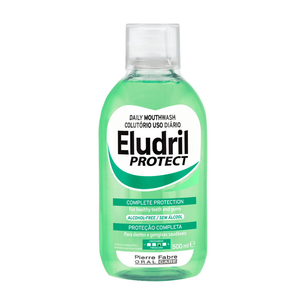 Elgydium Eludril Protect Καθημερινό Στοματικό Διάλυμα για Ολοκληρωμένη Προστασία 500ml