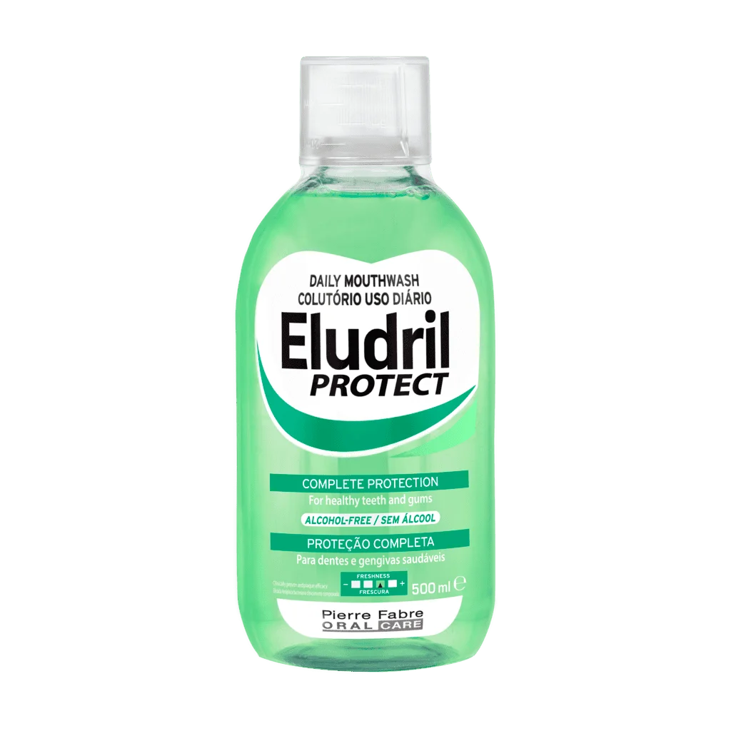 Elgydium Eludril Protect Καθημερινό Στοματικό Διάλυμα για Ολοκληρωμένη Προστασία 500ml