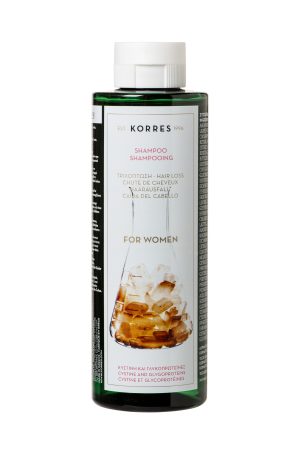 KORRES ΚΥΣΤΙΝΗ & ΓΛΥΚΟΠΡΩΤΕΪΝΕΣ Σαμπουάν Κατά της Τριχόπτωσης