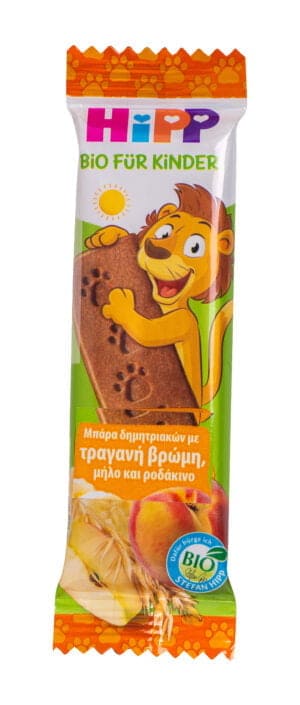 HIPP ΠΑΙΔ.ΜΠΑΡΑ ΒΡΩΜΗ ΜΗΛΟ ΡΟΔΑΚΙΝΟ 20gr
