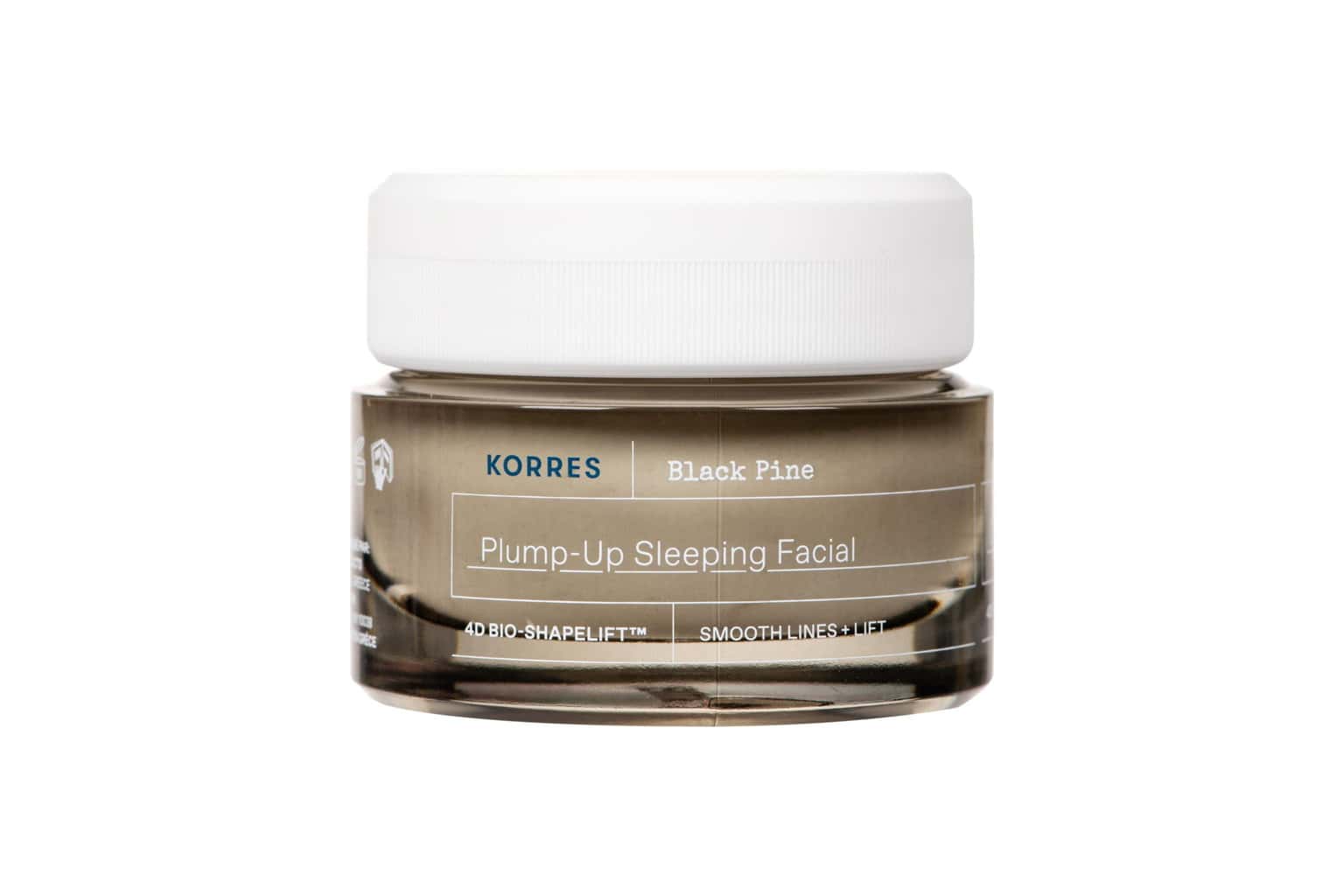 KORRES ΜΑΥΡΗ ΠΕΥΚΗ 4D Κρέμα Νύχτας για Σύσφιγξη + Lifting 40ml
