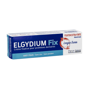 ELGYDIUM Fix Extra Strong Hold - Στερεωτική κρέμα για τεχνητές οδοντοστοιχίες 45ml - Εικόνα 3
