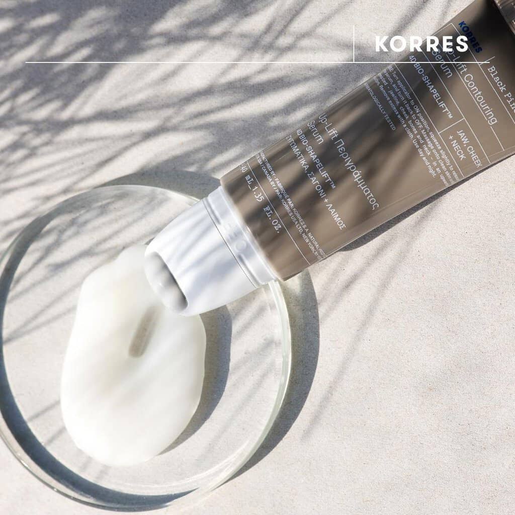 KORRES ΜΑΥΡΗ ΠΕΥΚΗ 4D Serum Up-Lift Περιγράμματος - Εικόνα 3