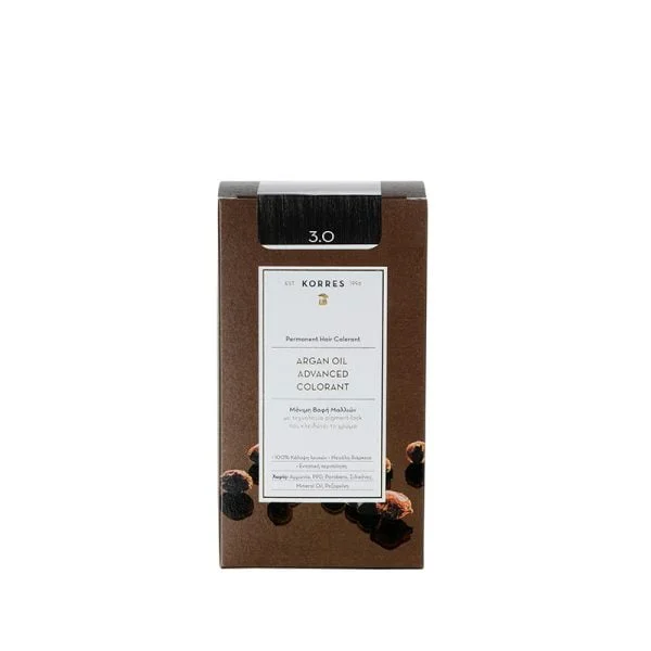 KORRES ARGAN OIL Advanced Colorant 3.0 Καστανό Σκούρο