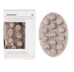 KORRES Απολεπιστικό Σαπούνι Σώματος Για Μασάζ Με Κόκκους Φυκιών & Καφεΐνη