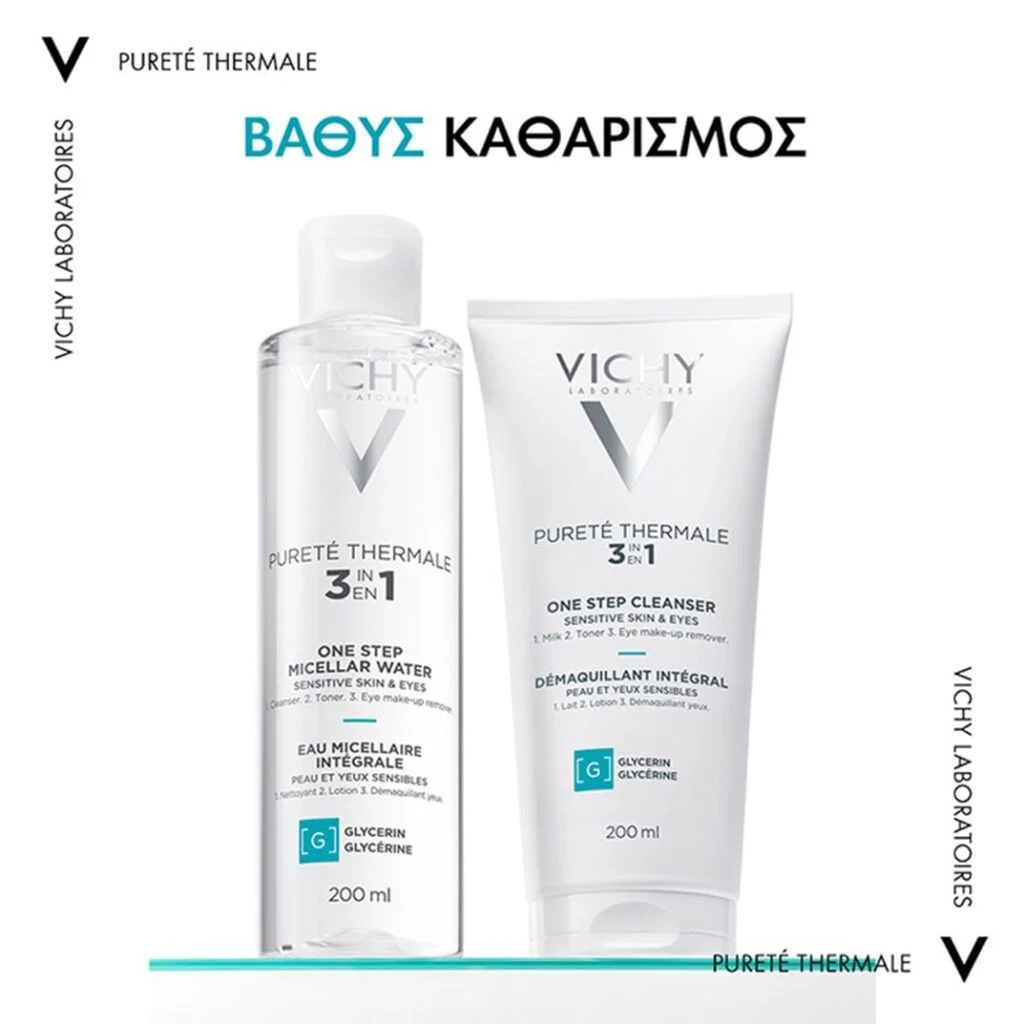 Vichy PURETE THERMALE Micellar Water για Ευαίσθητη Επιδερμίδα 400ml