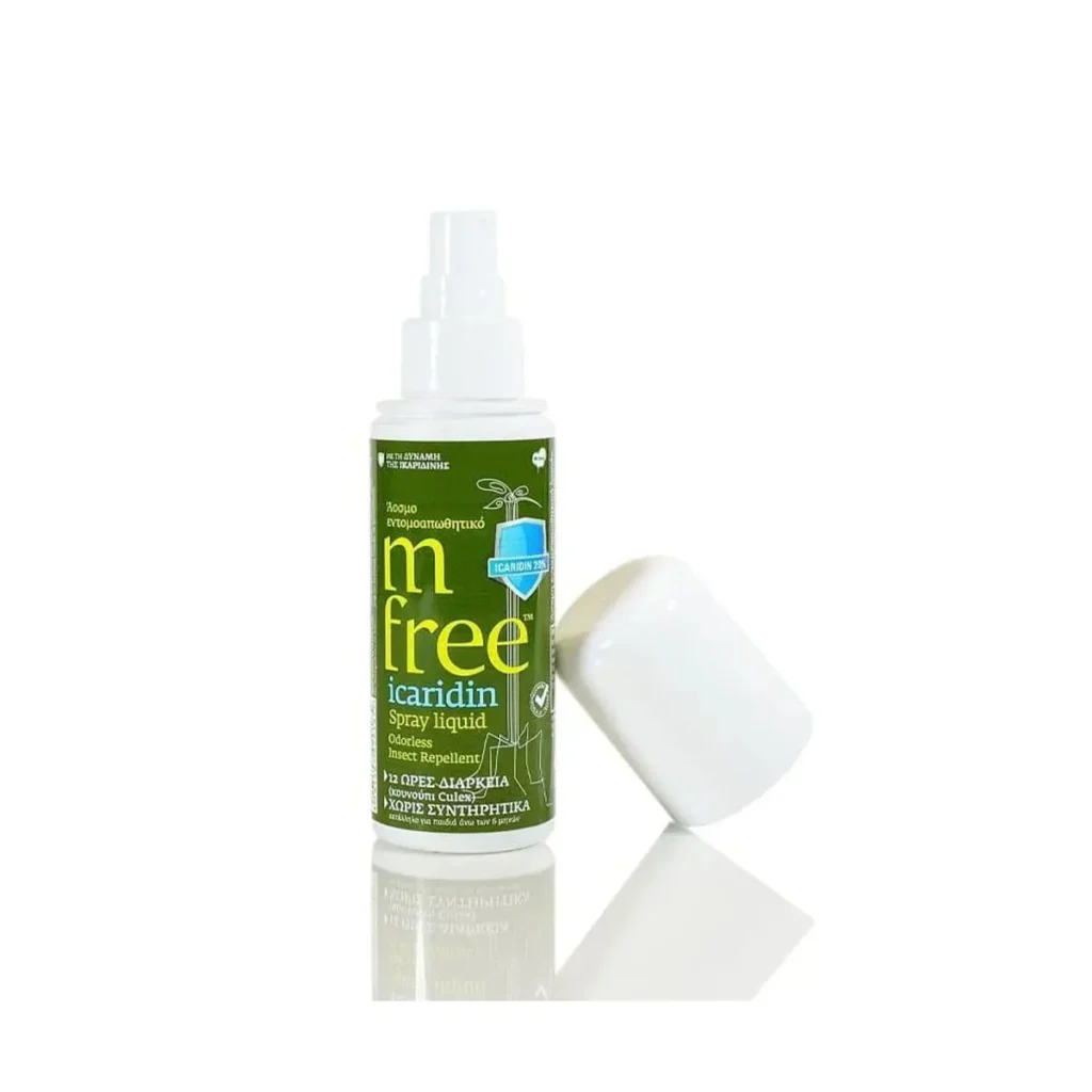 mfree Icaridin Liquid Spray Άοσμο Εντομοαπωθητικό