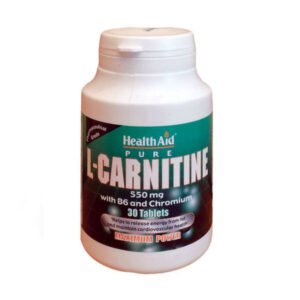 Health Aid L-Carnitine with Vit.B6 & Chromium 30 tabs