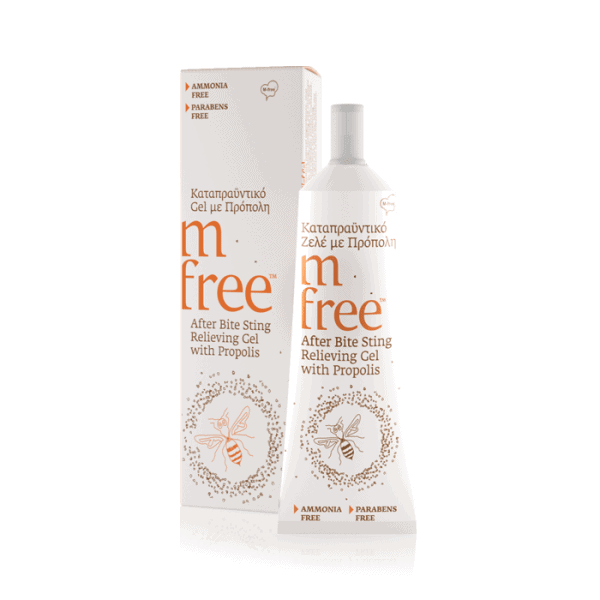 mfree Gel Πρόπολης μετά το τσίμπημα
