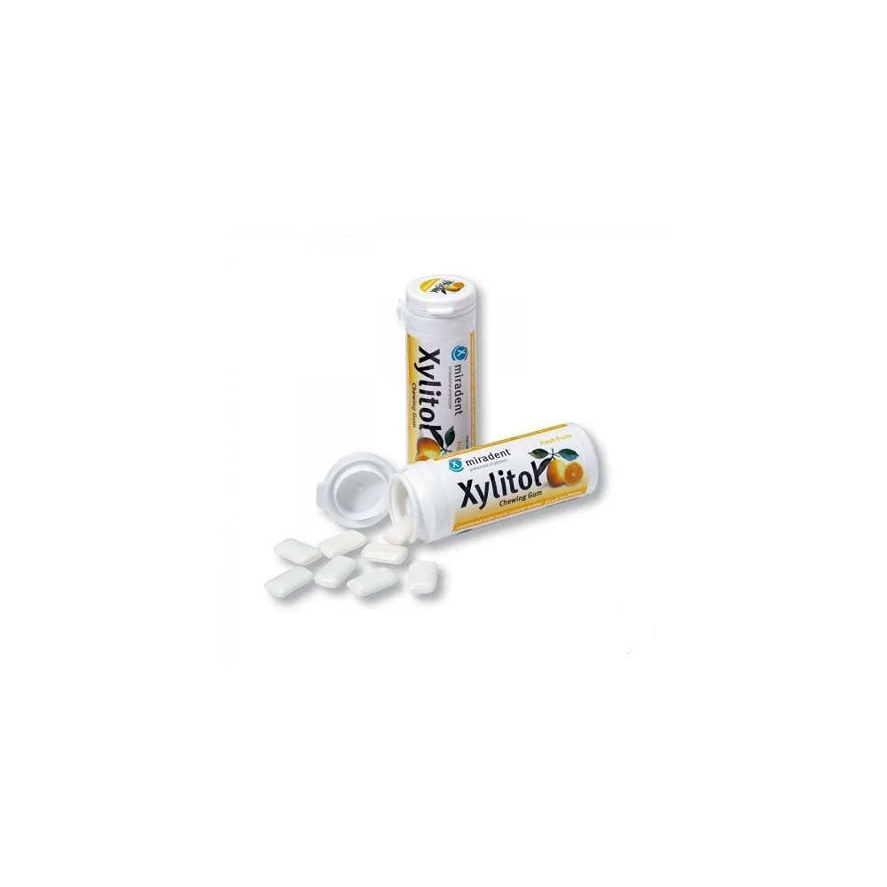 Xylitol Chewing Gum Fresh Fruit 30τμχ - Οδοντότσιχλα Ξυλιτόλης Με Γεύση Φρέσκα Φρούτα