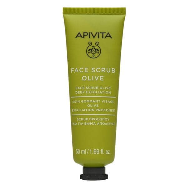 Apivita Scrub Προσώπου Ελιά για Βαθιά Απολέπιση