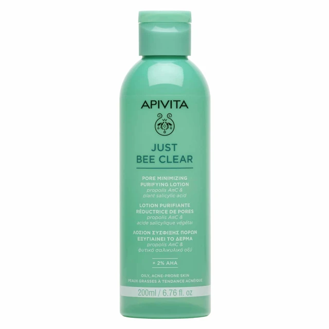 Apivita Just Bee Clear Λοσιόν Σύσφιξης Πόρων