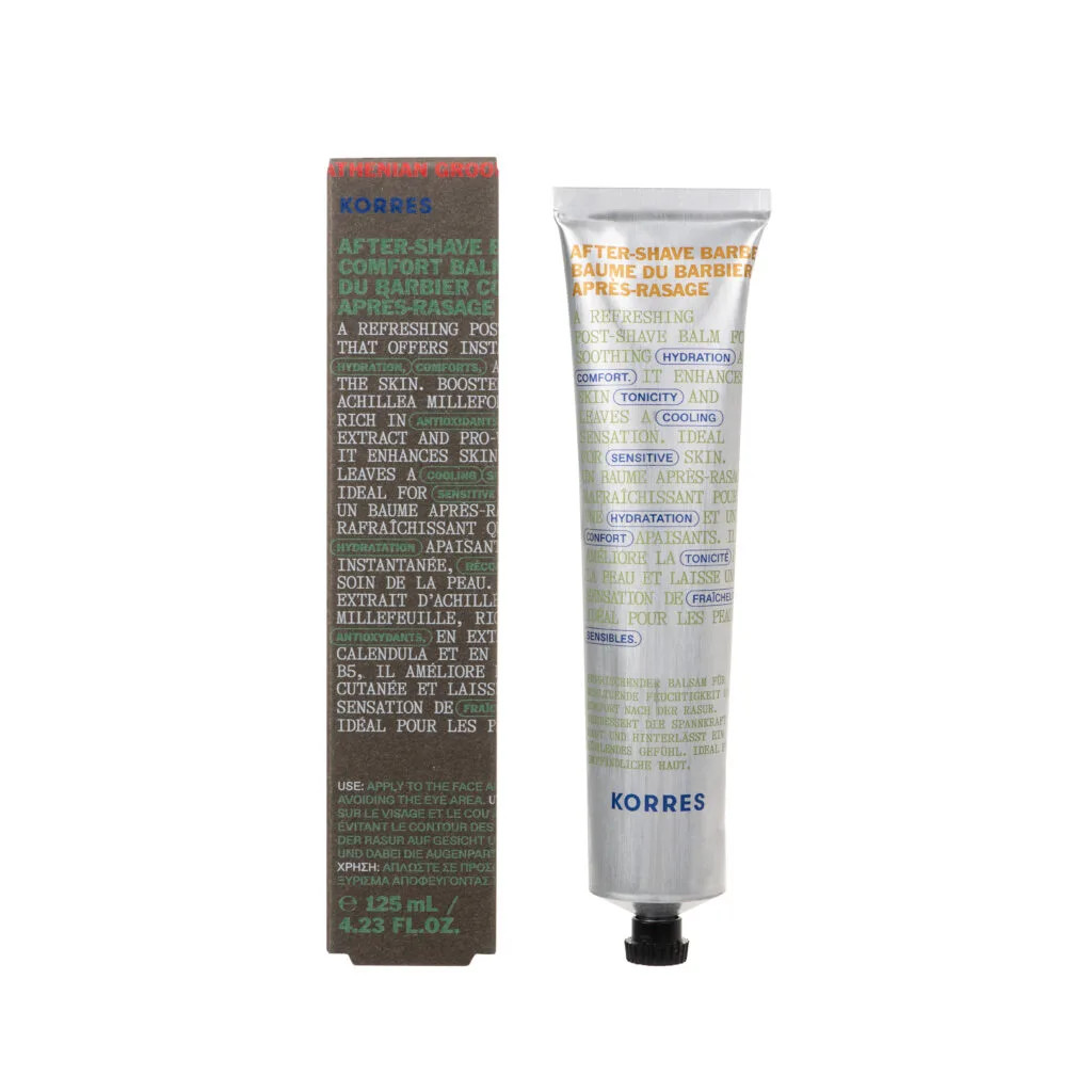 KORRES Athenian Grooming Αναζωογονητικό Balm Προσώπου για Μετά το Ξύρισμα 125ml