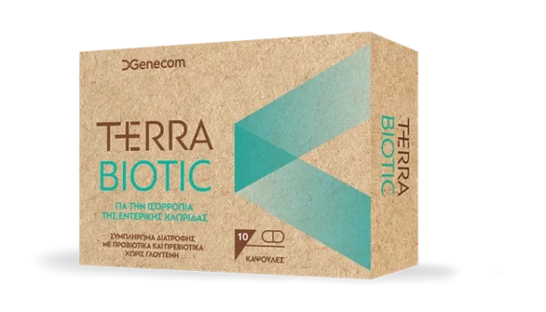 Genecom Terra Biotic Συμπλήρωμα Διατροφής Με Προβιοτικά