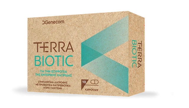 Genecom Terra Biotic Συμπλήρωμα Διατροφής Με Προβιοτικά