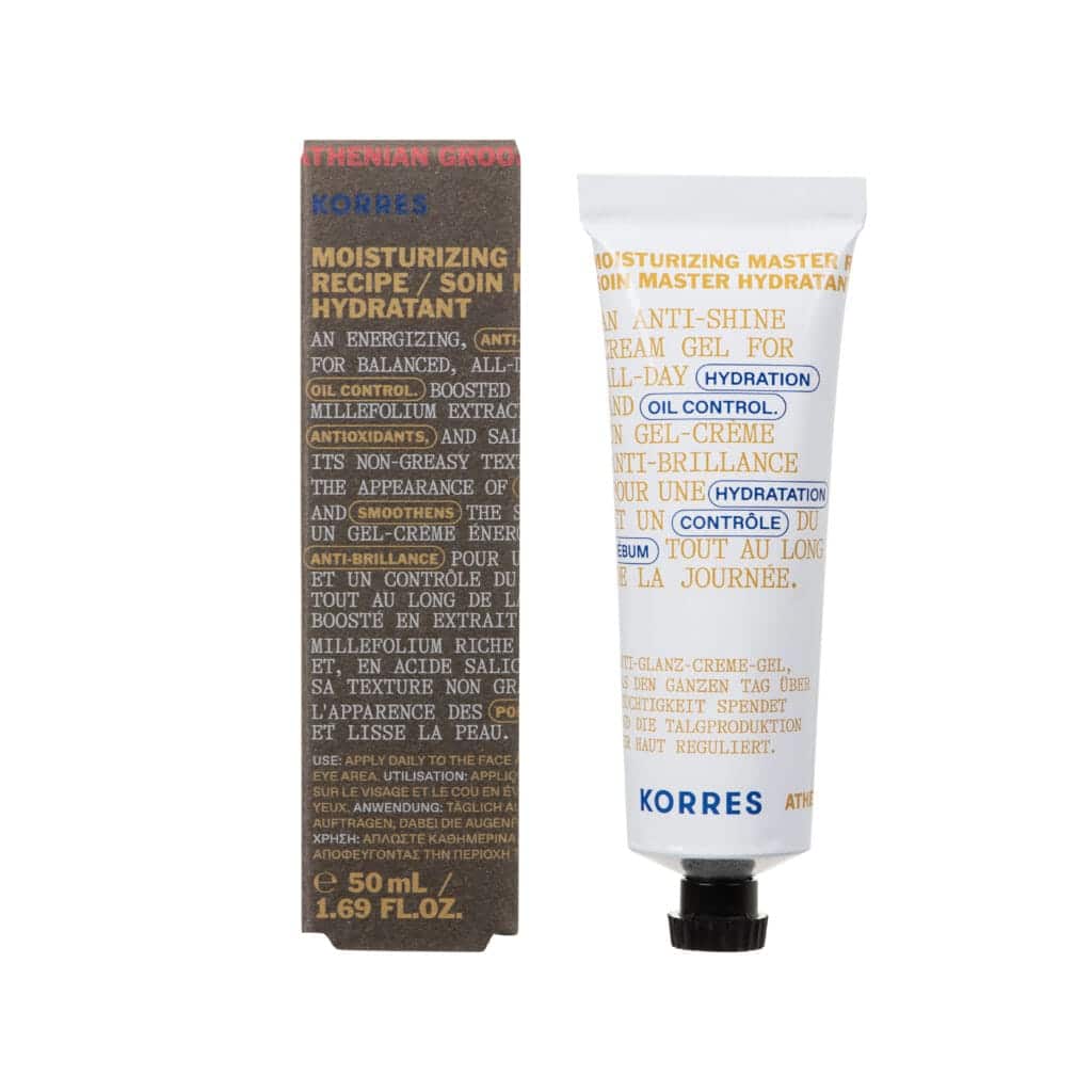 KORRES Athenian Grooming Κρέμα Gel Προσώπου για Άνδρες 50ml